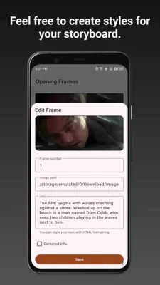 FM Storyboard android App screenshot 3